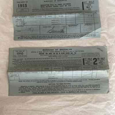 Tax Receipt