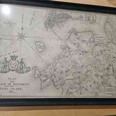 Framed Map