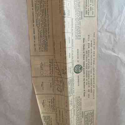 Tax Receipt