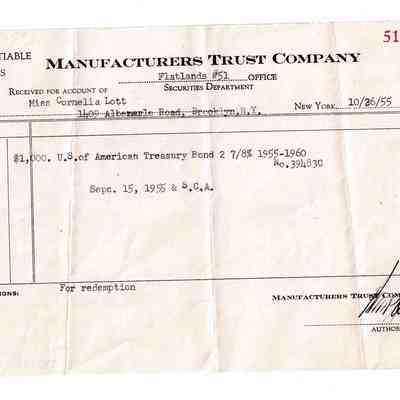 Stock Receipt