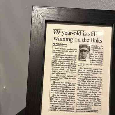 Edna Hommel Golf Articles