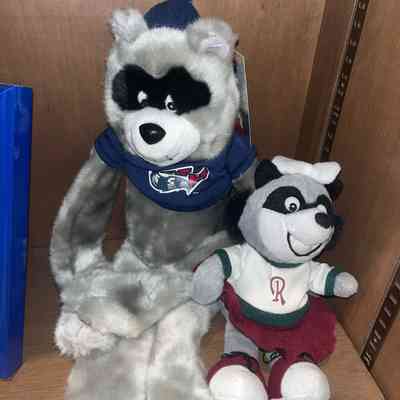 Baseball mascots figurines
