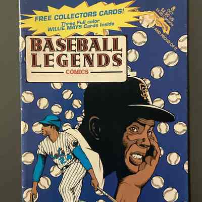 Willie Mays Baseball Legends Comic