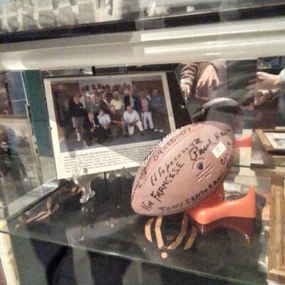 Signed Football of the 2007 Beacon Bears