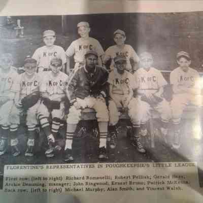 Florentine's representatives in little league
