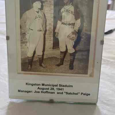 Picture Of Joe Hoffman And Satchel Paige