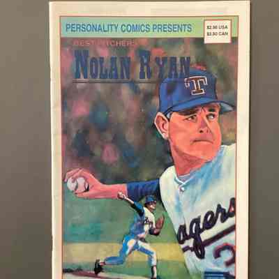 Personality Comics Best Pitchers: Nolan Ryan