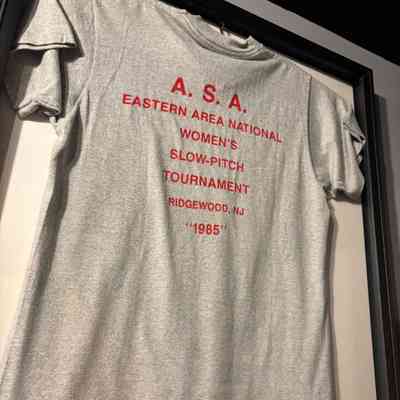 ASAL Slow Pitch T-shirt, 1985 Tournament