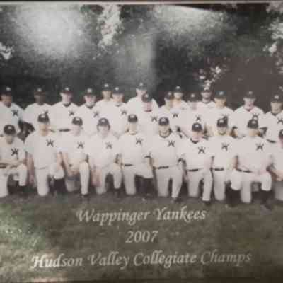 Group image of the Wappingers Yankees 2007