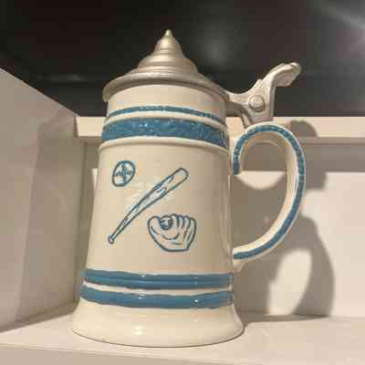 Baseball tea cup