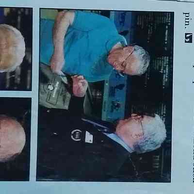 Phil Versace's 50th tournament newspaper clipping
