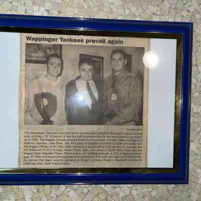 Wappingers Yankee Winstreak Newspaper Clipping 2008