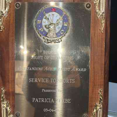 Pat Zerbe outstanding award
