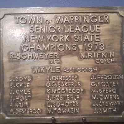 List of athletes who participated in the Town of Wappingers Senior league in the New York State champions in 1973