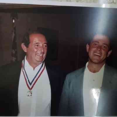 DiStefano with friend