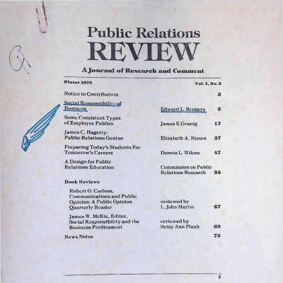 Public Realtions Review