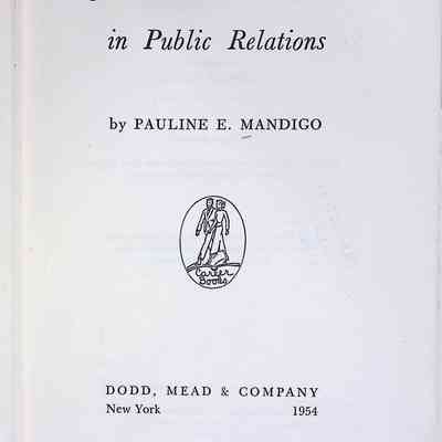 Jean Reade in Public Relations