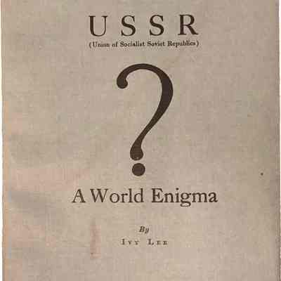 USSR: A World Enigma
