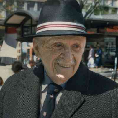 Edward Bernays at Harvard Square, 1990
