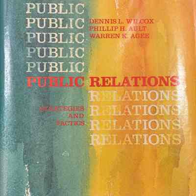 Public Relations: Strategies and Tactics