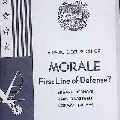Morale: First Line of Defense