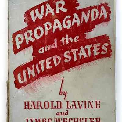 War Propaganda and the United States