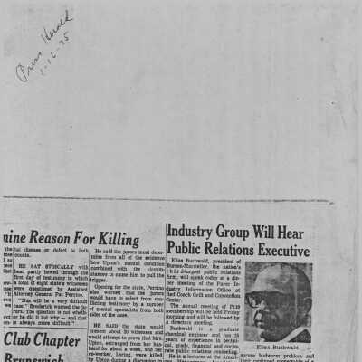 Industry Group Will Hear Public Relations Executive