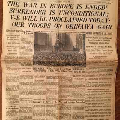 The New York Times, May 8, 1945