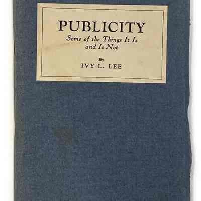 Publicity