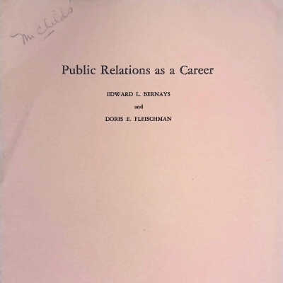 Public Relations as a Career