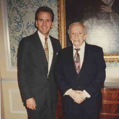 C. Del Galloway and Edward Bernays at the Ritz Carlton