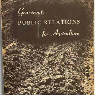 Grassroots Public Relations for Agriculture