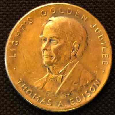 Lights Golden Jubilee coin