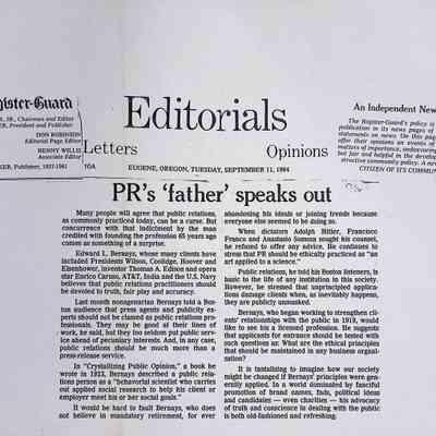 Editorial: PR's 'father' speaks out