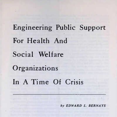 Engineering Public Support For Health And Social Welfare Organizations in a Time Of Crisis