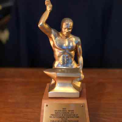 Golden Anvil, 1980, Harold Burson