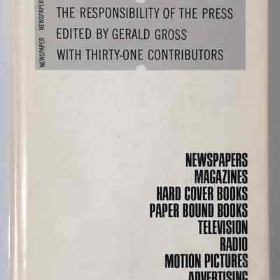The Responsibility of the Press