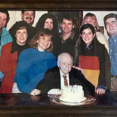 Spector & Associates Staff Celebrates Edward Bernays 103rd Birthday at His Cambridge Home