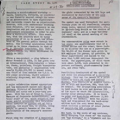 Case Study 1555: Ingredients of a Well-Structured Anniversary Celebration