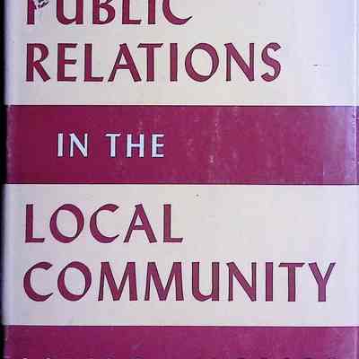 Public Relations in the Local Community