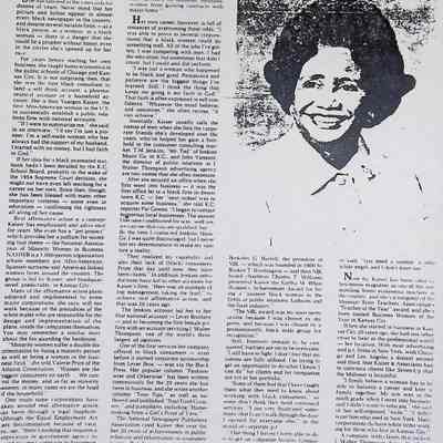 Inez Kaiser: no 'Prophet without honor'