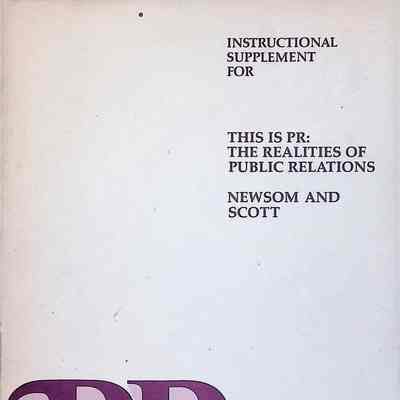 Instructional Supplement For This is PR