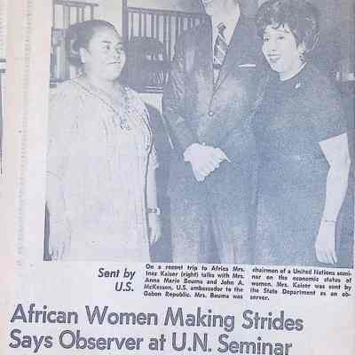 African Women Making Strides Says Observer at U.N. Seminar