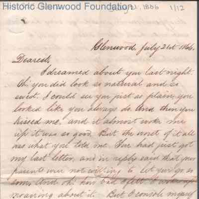 Lucy W. Summers from Lewis Summers, Jul 21, 1866