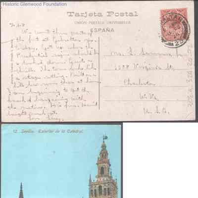 Postcard to Lucy W. Summers from Lucy S. Quarrier, Feb 8, 1926