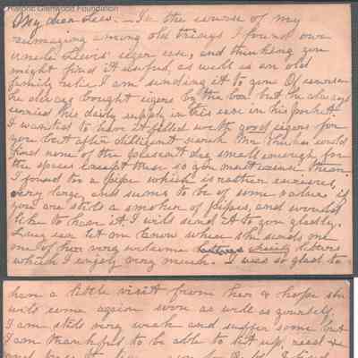 Lewis Summers from Anna I. S. Ryon, Feb 4, 1914