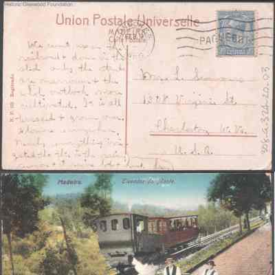 Postcard to Lucy W. Summers from Lucy S. Quarrier, Feb 9, 1926