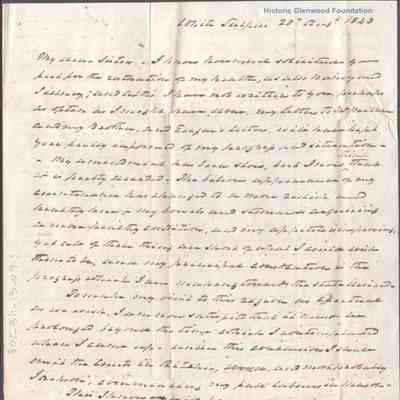 Celina Summers from Judge Lewis Summers, Aug. 20, 1843