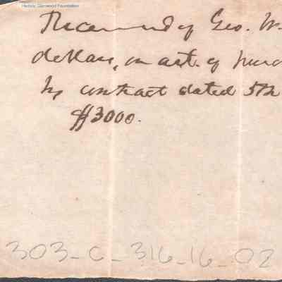 James M. Laidley Receipt for Payment from Judge George Summers, Jun 9, 1857