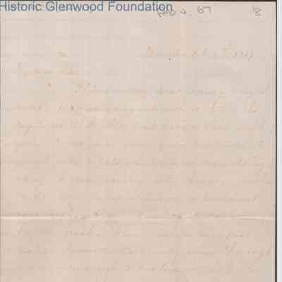Lewis Summers from Lucy W. Summers, Feb 4, 1867